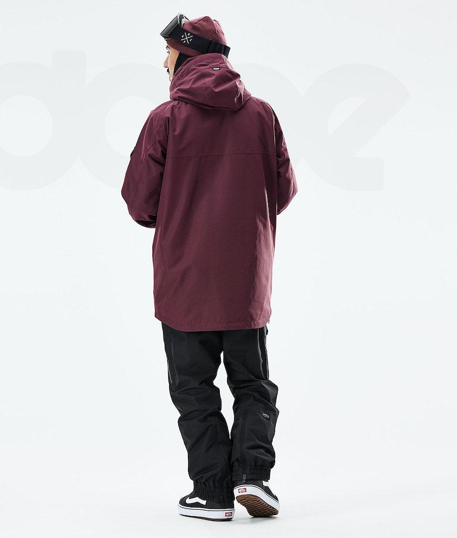 Dope Akin 2021 Snowboardjacken Herren Bordeaux | CH2325QZ