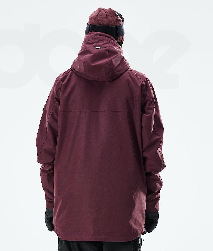 Dope Akin 2021 Snowboardjacken Herren Bordeaux | CH2325QZ