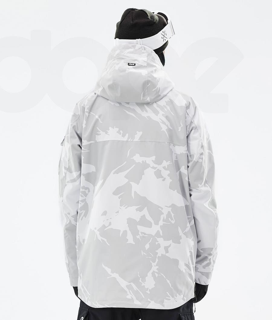 Dope Akin Snowboardjacken Herren Grau Camouflage | CH2329VD