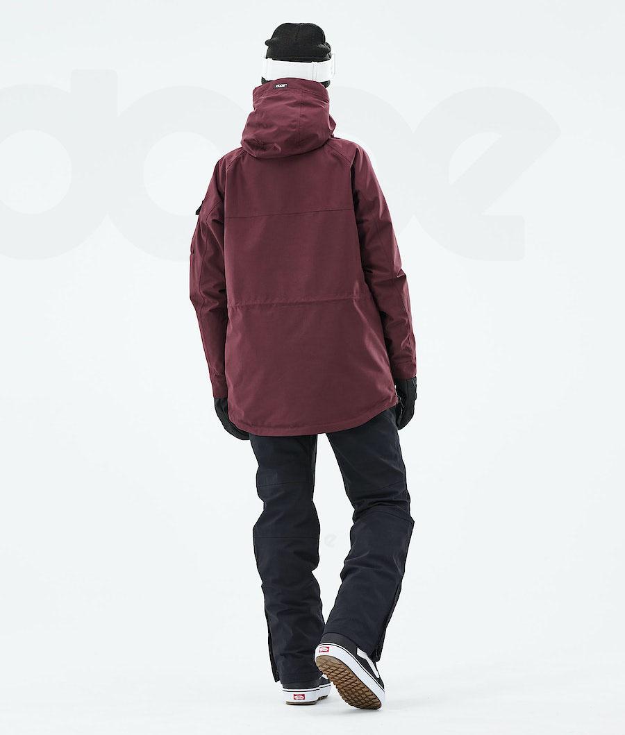 Dope Akin W 2019 Snowboardjacken Damen Bordeaux | CH1660NB