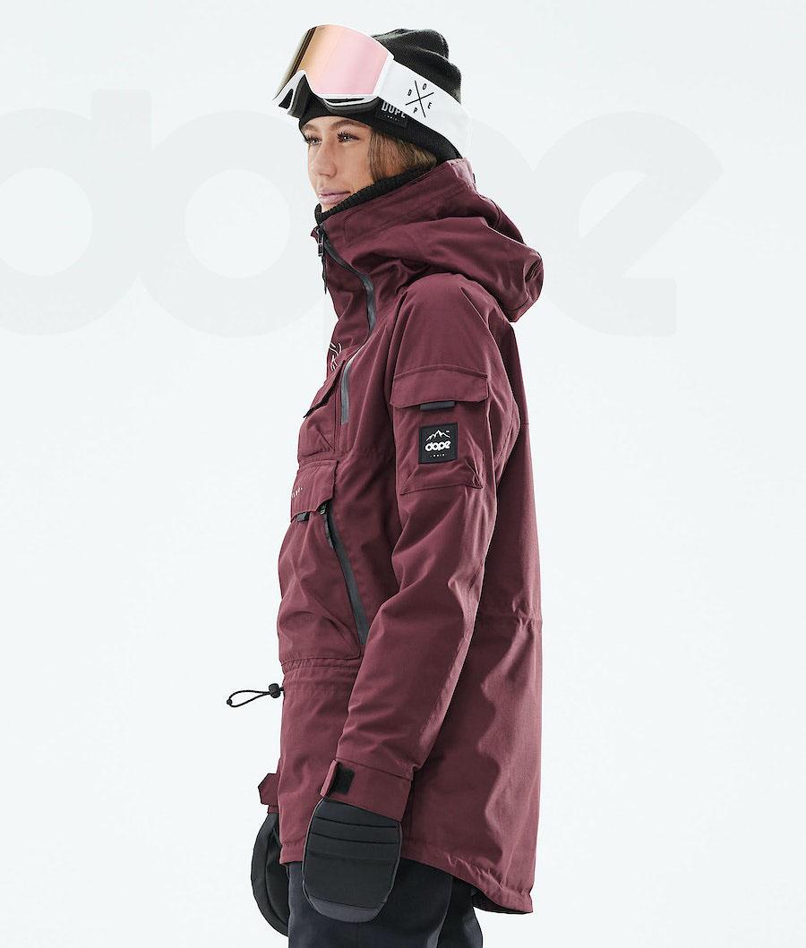 Dope Akin W 2019 Snowboardjacken Damen Bordeaux | CH1660NB