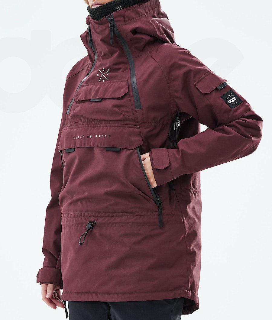 Dope Akin W 2019 Snowboardjacken Damen Bordeaux | CH1660NB