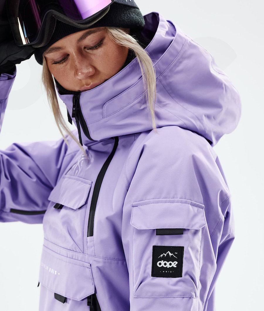 Dope Akin W 2021 Skijacken Damen Lila | CH1485YU