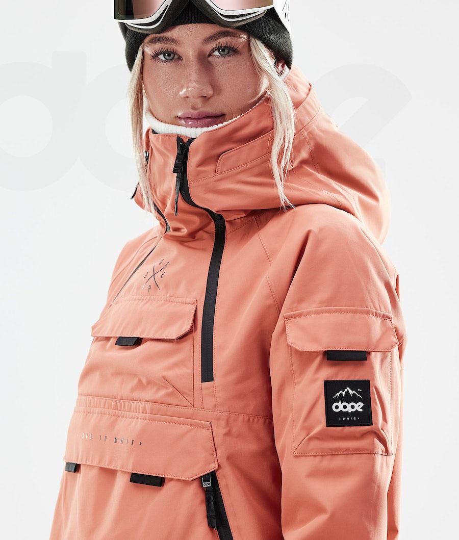 Dope Akin W 2021 Skijacken Damen Orange | CH1487IS