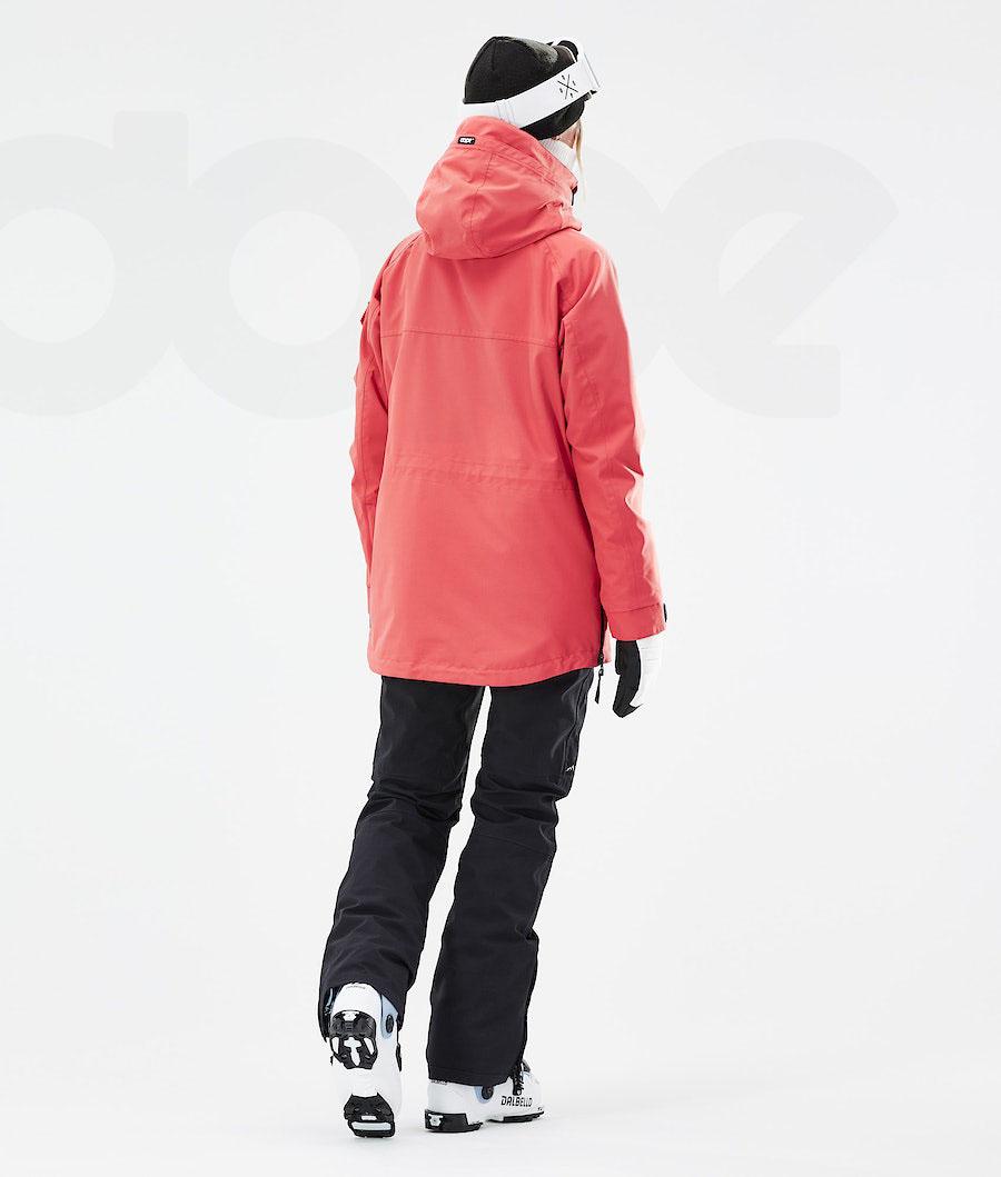 Dope Akin W 2021 Skijacken Damen Rot | CH1488OR