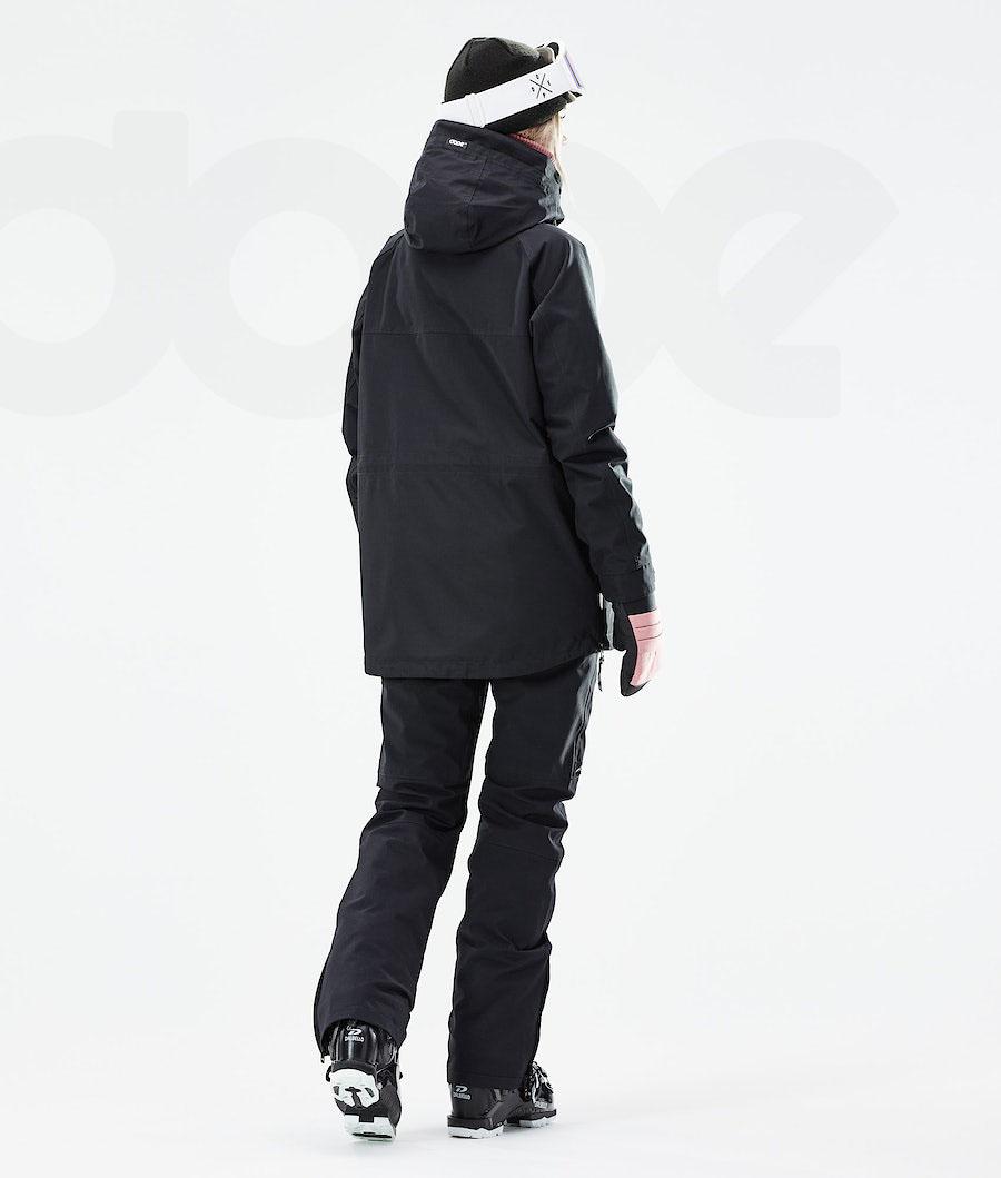 Dope Akin W 2021 Skijacken Damen Schwarz | CH1486UT