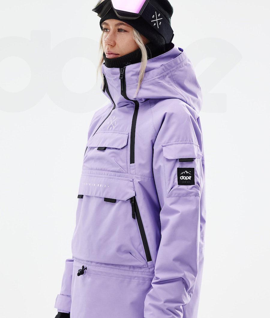 Dope Akin W 2021 Snowboardjacken Damen Lila | CH1656XF