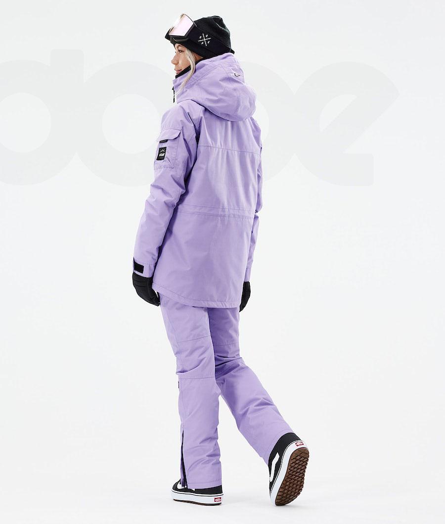 Dope Akin W 2021 Snowboardjacken Damen Lila | CH1656XF