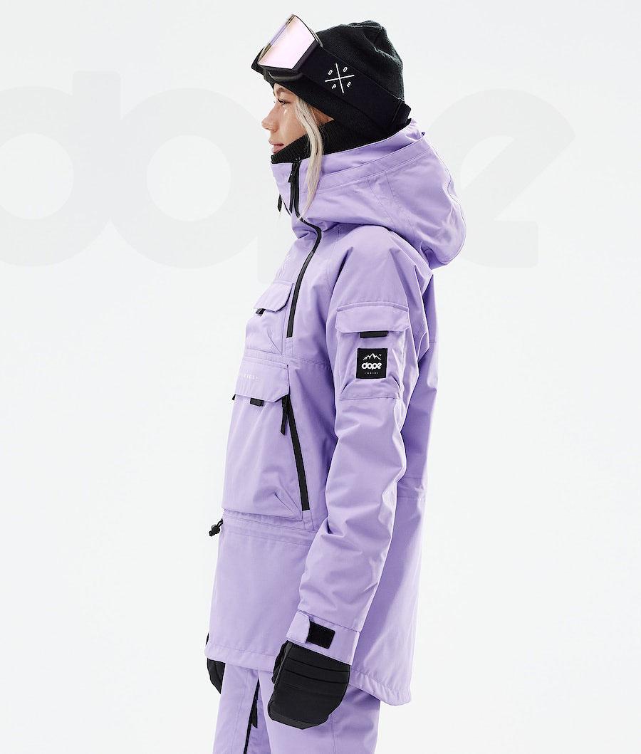 Dope Akin W 2021 Snowboardjacken Damen Lila | CH1656XF