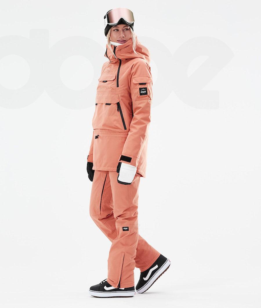 Dope Akin W 2021 Snowboardjacken Damen Orange | CH1659BC