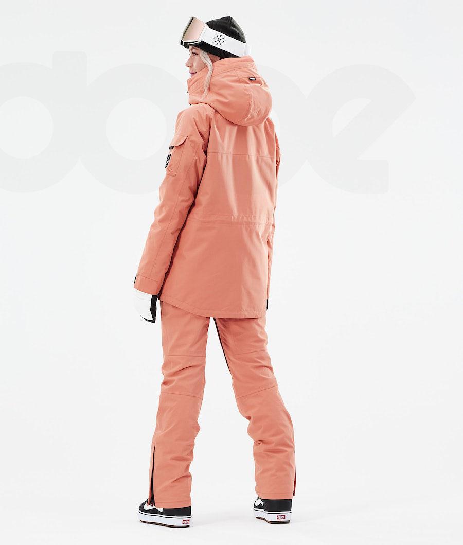 Dope Akin W 2021 Snowboardjacken Damen Orange | CH1659BC