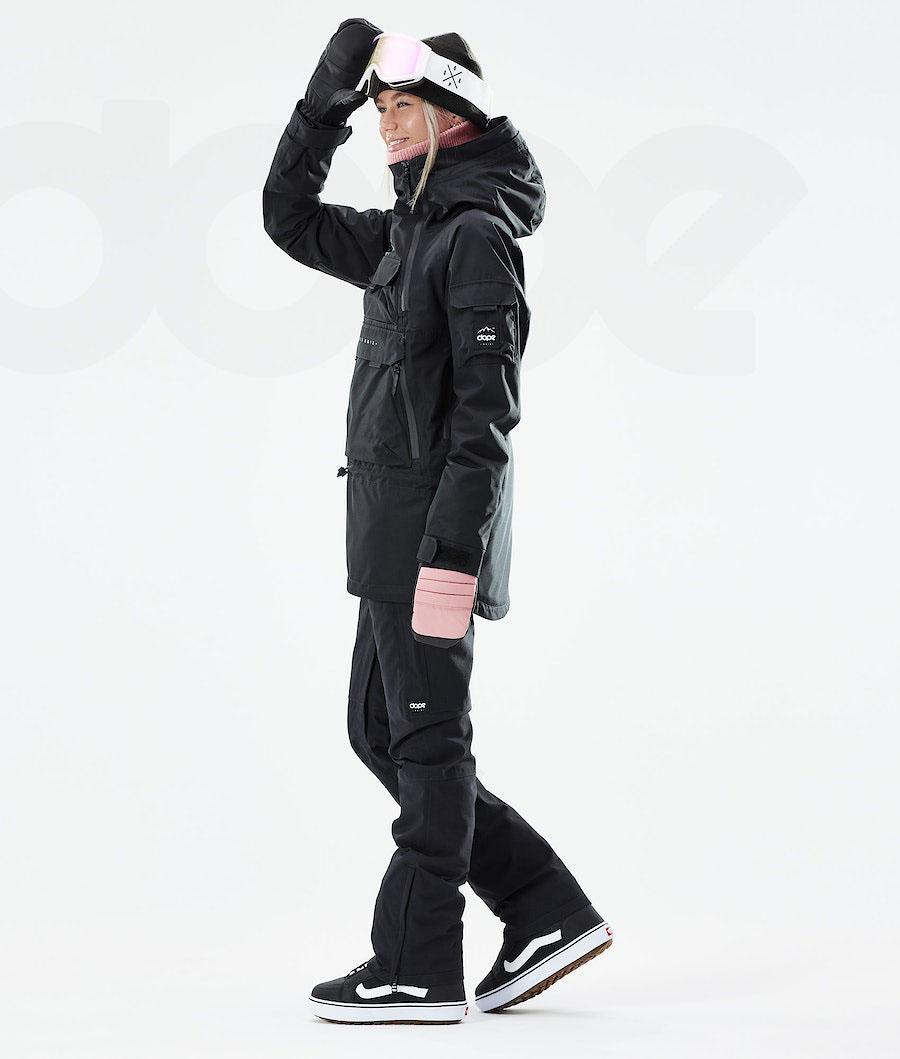 Dope Akin W 2021 Snowboardjacken Damen Schwarz | CH1658VD