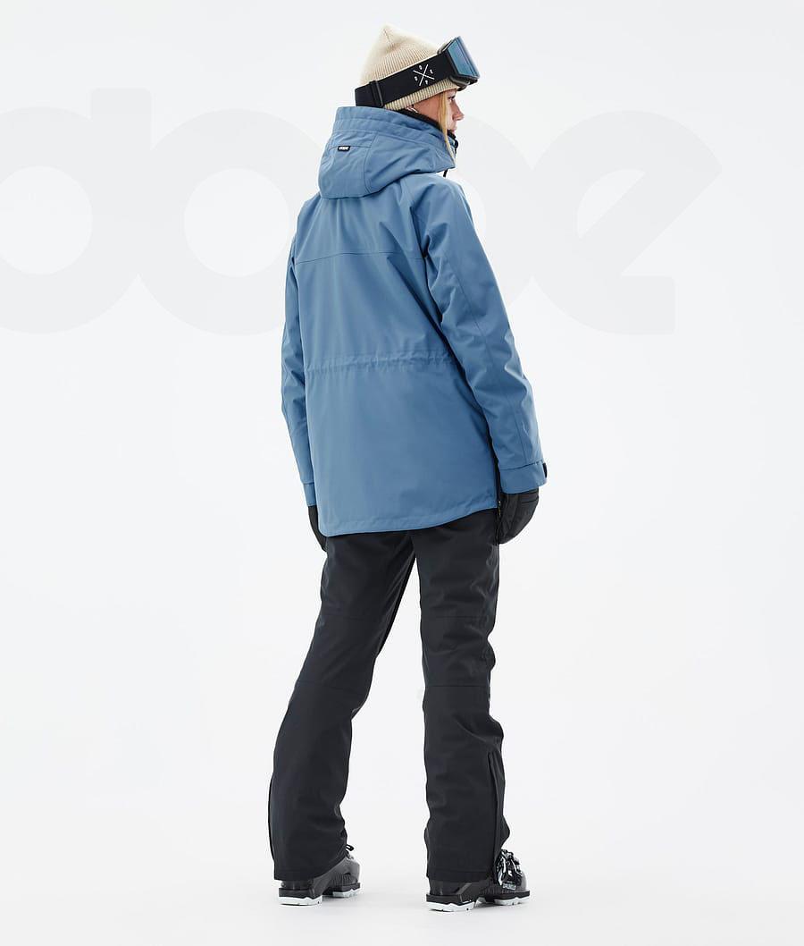 Dope Akin W Skijacken Damen Blau Grau | CH1496JJ