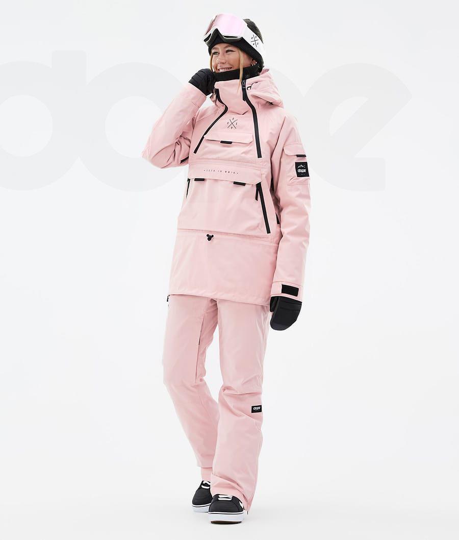 Dope Akin W Snowboardjacken Damen Rosa | CH1662QZ