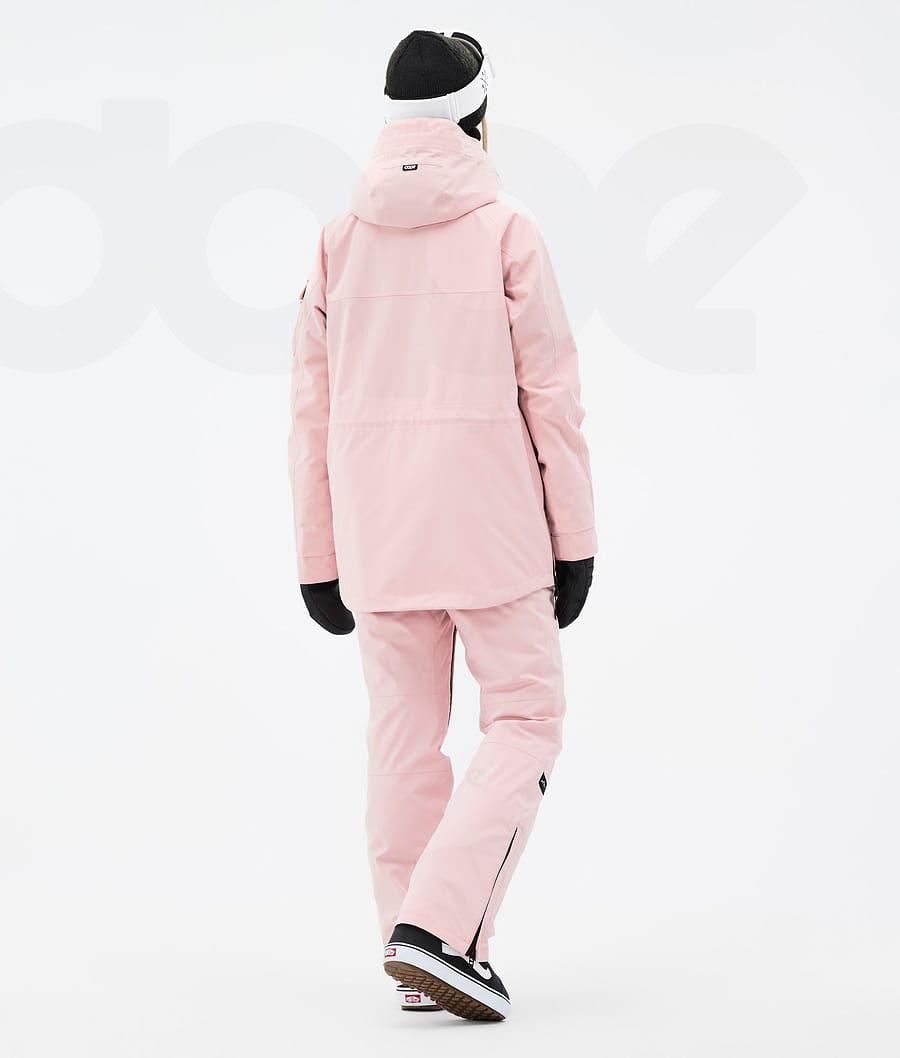 Dope Akin W Snowboardjacken Damen Rosa | CH1662QZ