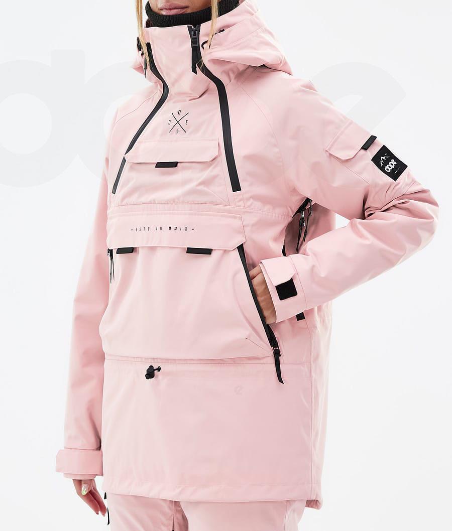 Dope Akin W Snowboardjacken Damen Rosa | CH1662QZ