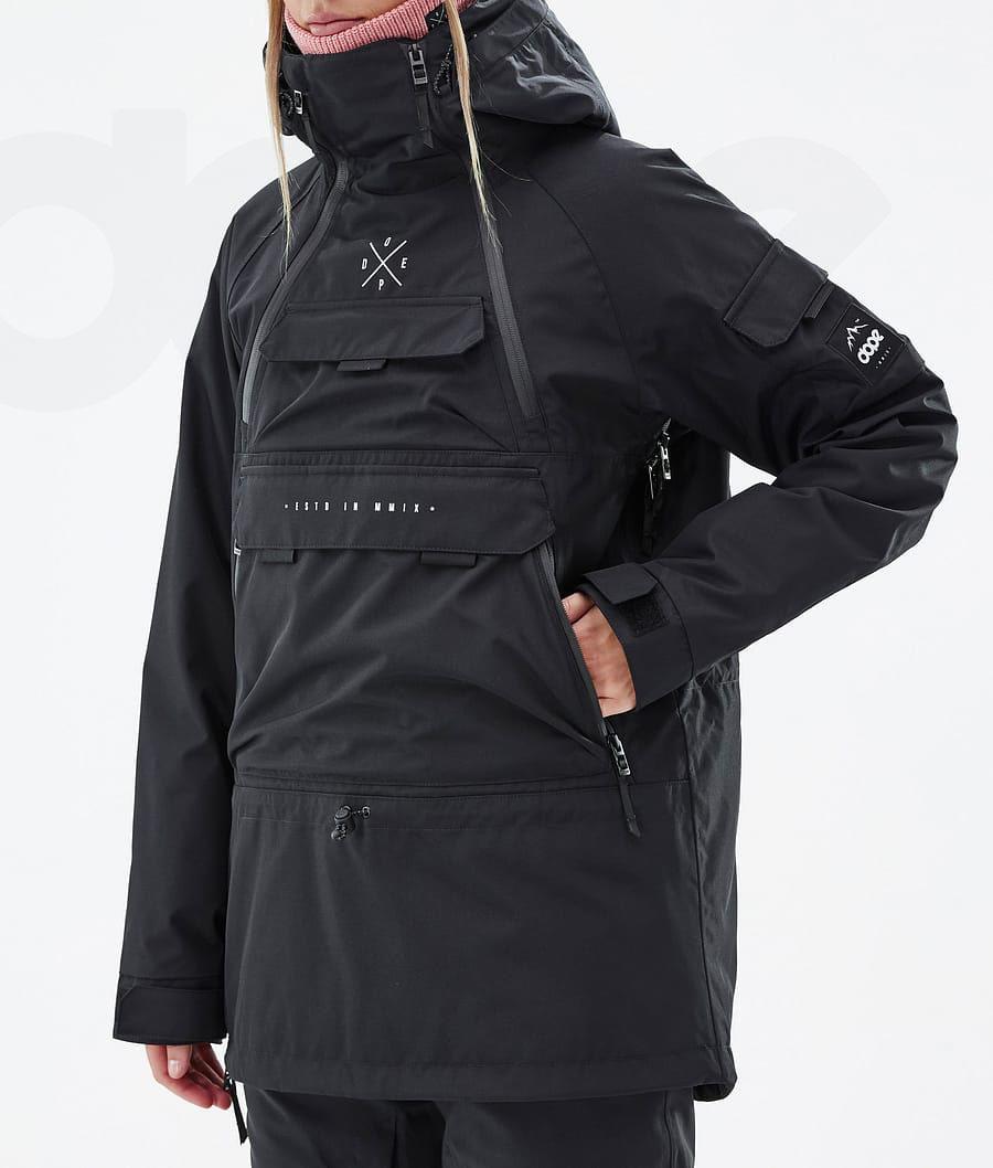 Dope Akin W Snowboardjacken Damen Schwarz | CH1665RW