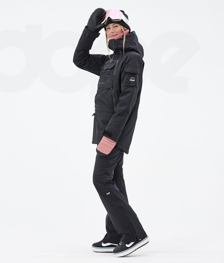 Dope Akin W Snowboardjacken Damen Schwarz | CH1665RW