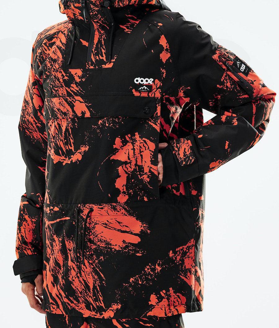 Dope Annok 2021 Paint Snowboardjacken Herren Orange | CH2311GL