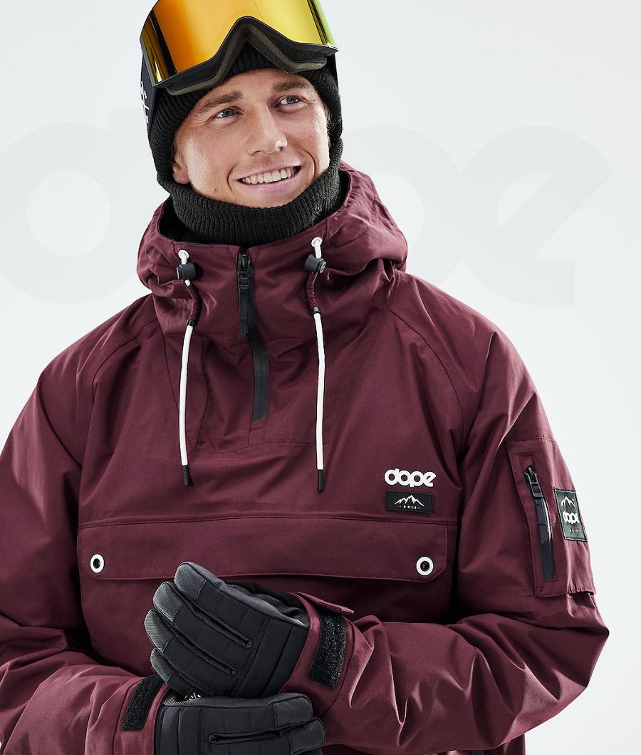 Dope Annok 2021 Snowboardjacken Herren Bordeaux | CH2313DN