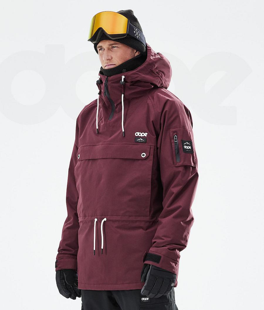 Dope Annok 2021 Snowboardjacken Herren Bordeaux | CH2313DN