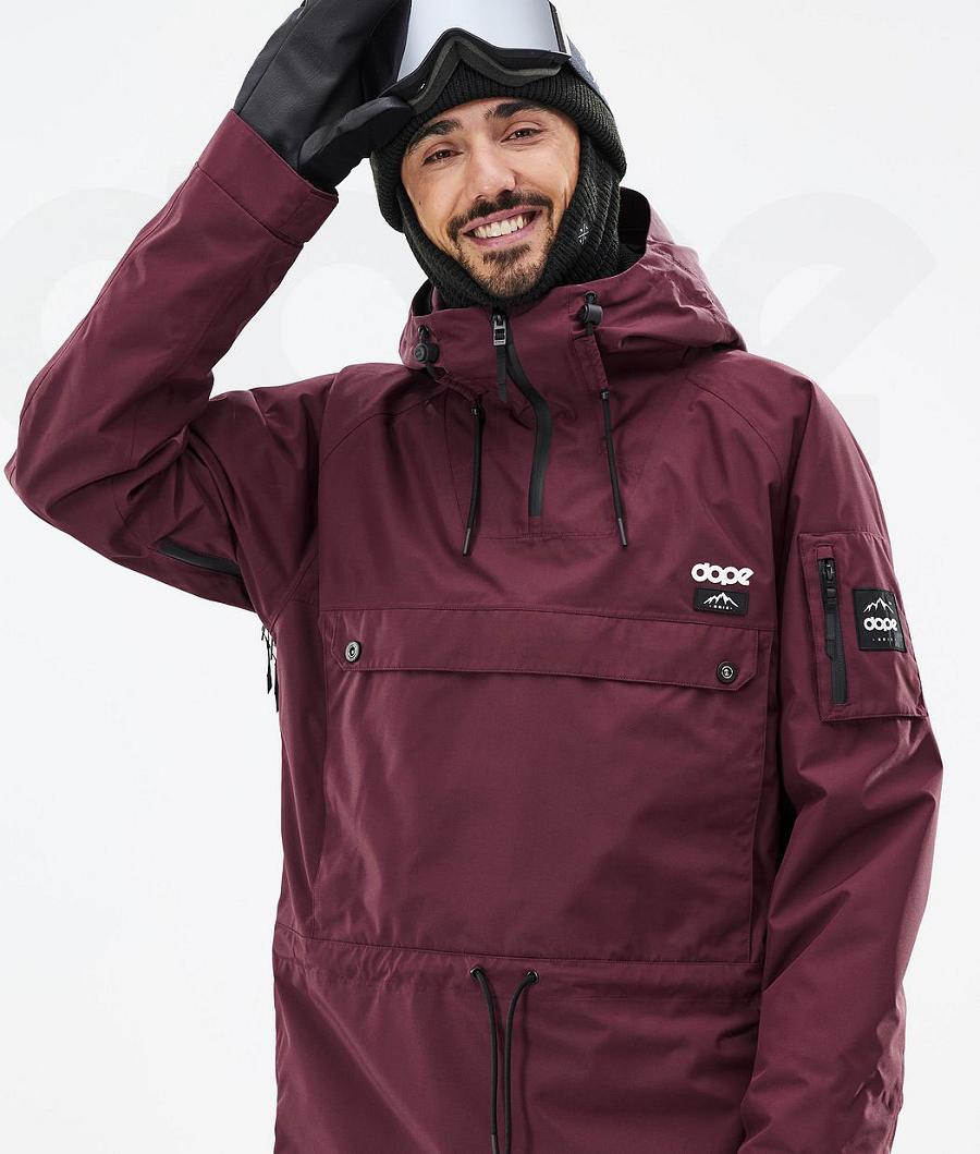 Dope Annok Don Snowboardjacken Herren Bordeaux | CH2310NB