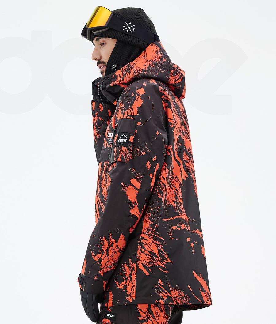 Dope Annok Paint Snowboardjacken Herren Orange | CH2309BC