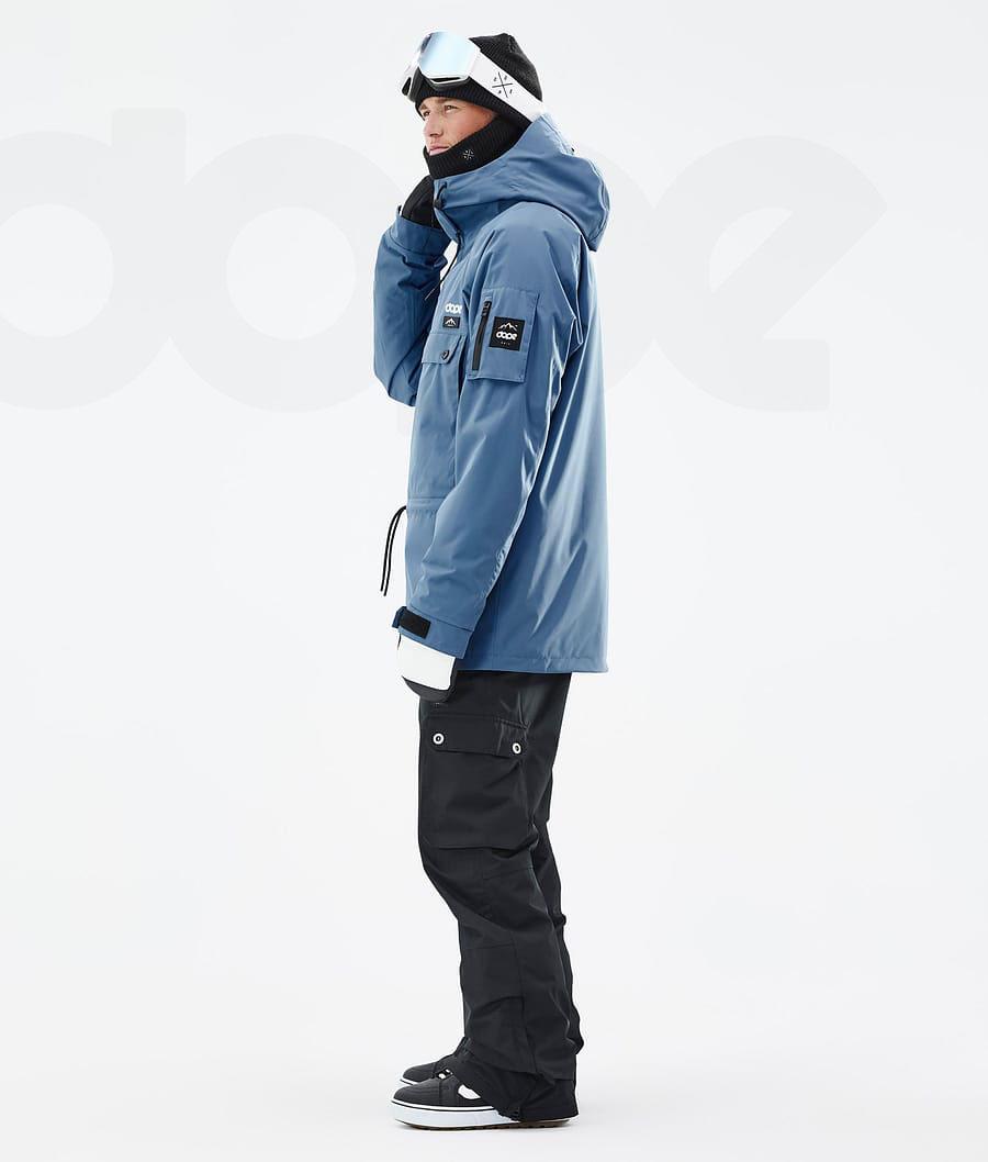 Dope Annok Snowboardjacken Herren Blau Grau | CH2319UT