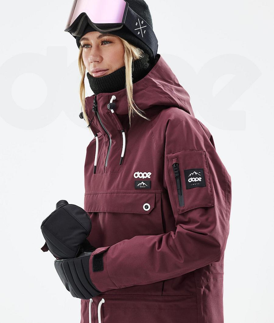 Dope Annok W 2021 Skijacken Damen Bordeaux | CH1468GL