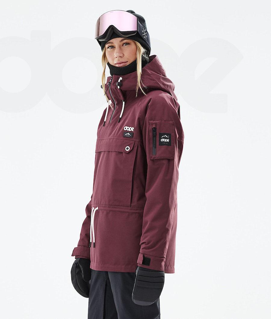 Dope Annok W 2021 Skijacken Damen Bordeaux | CH1468GL