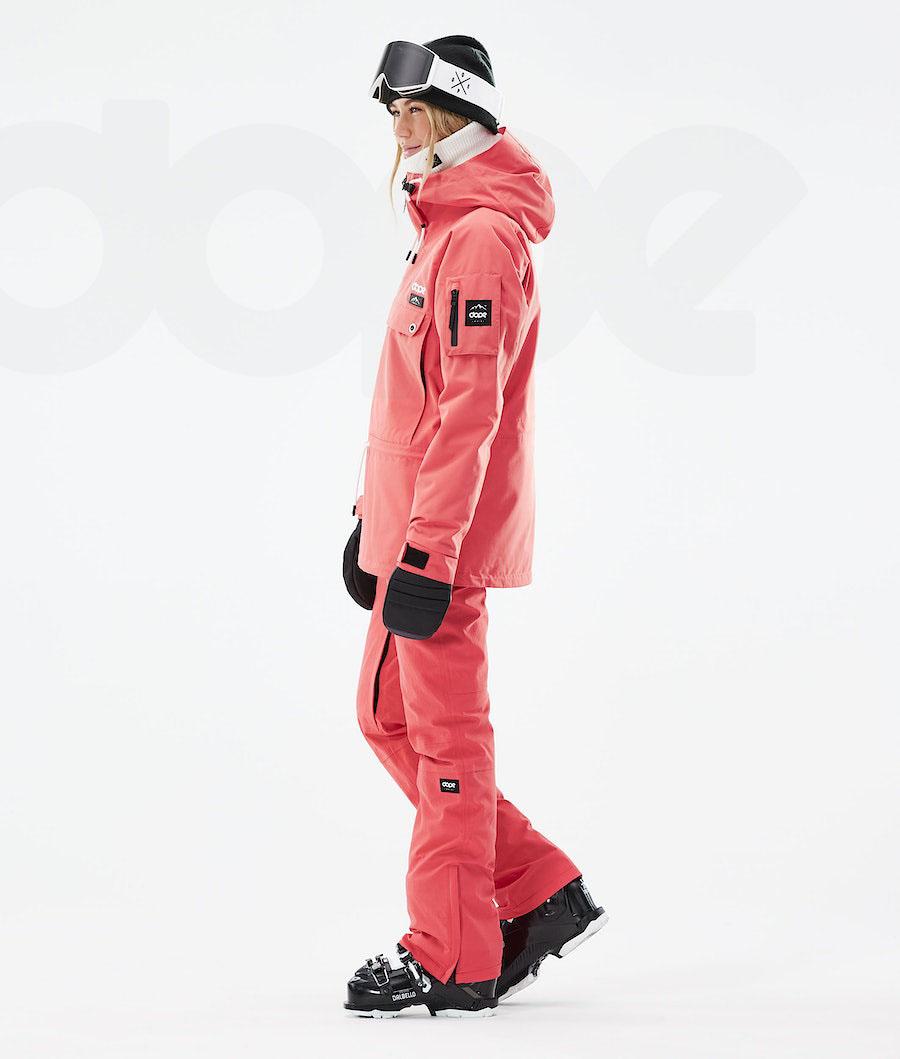 Dope Annok W 2021 Skijacken Damen Rot | CH1473ZG