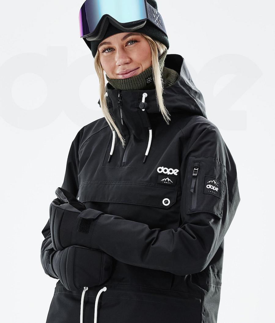 Dope Annok W 2021 Skijacken Damen Schwarz | CH1471KI