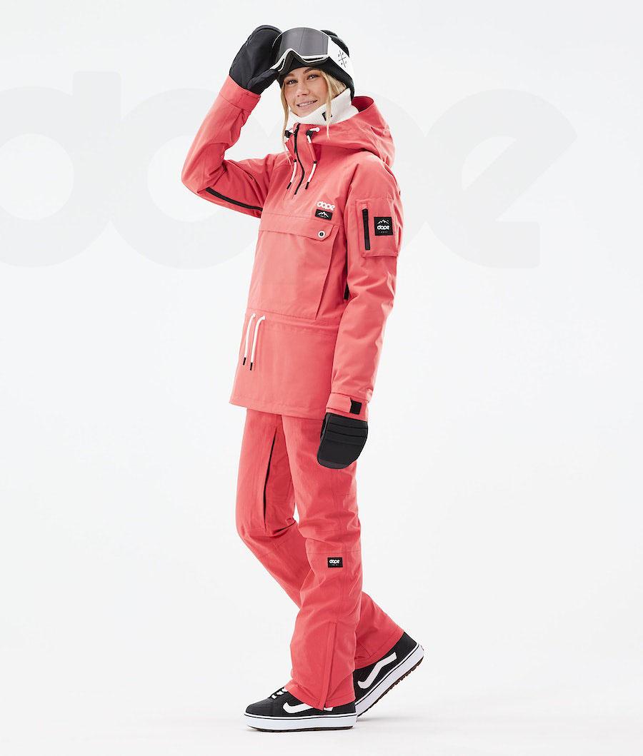 Dope Annok W 2021 Snowboardjacken Damen Rot | CH1639RW