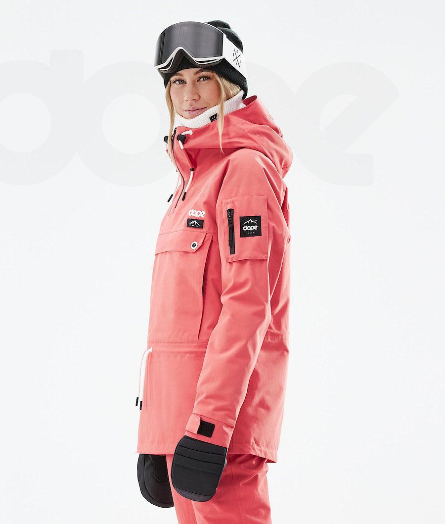 Dope Annok W 2021 Snowboardjacken Damen Rot | CH1639RW