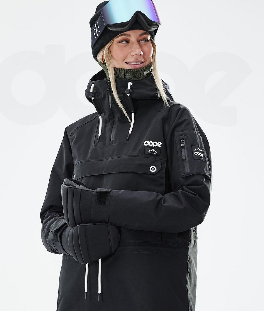 Dope Annok W 2021 Snowboardjacken Damen Schwarz | CH1642UT