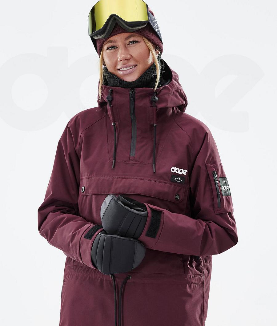 Dope Annok W Don Snowboardjacken Damen Bordeaux | CH1634NB