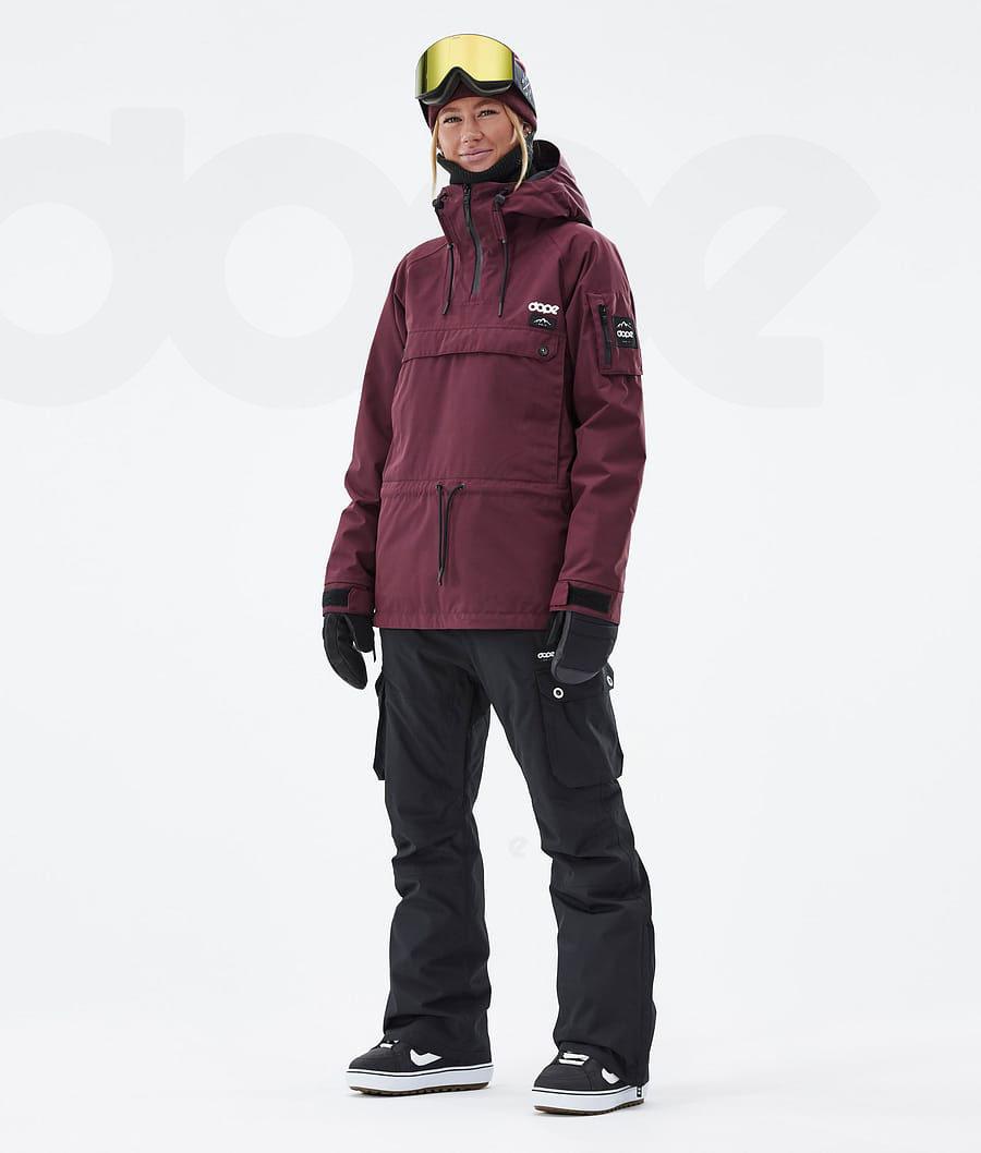 Dope Annok W Don Snowboardjacken Damen Bordeaux | CH1634NB