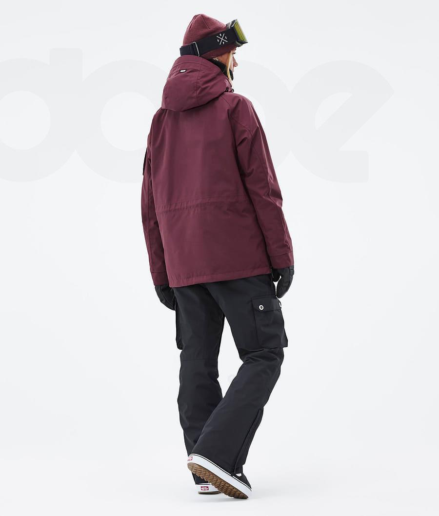 Dope Annok W Don Snowboardjacken Damen Bordeaux | CH1634NB