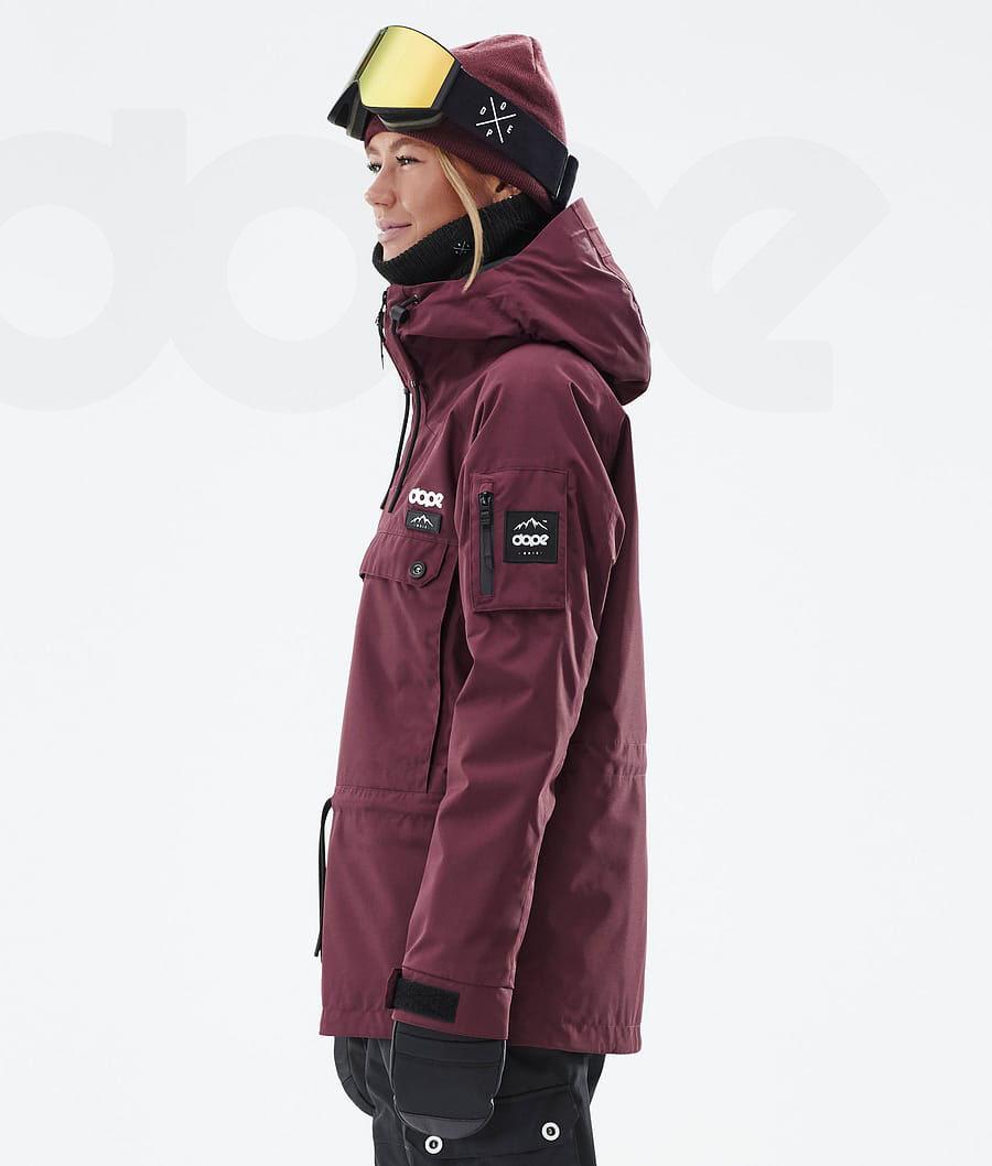 Dope Annok W Don Snowboardjacken Damen Bordeaux | CH1634NB