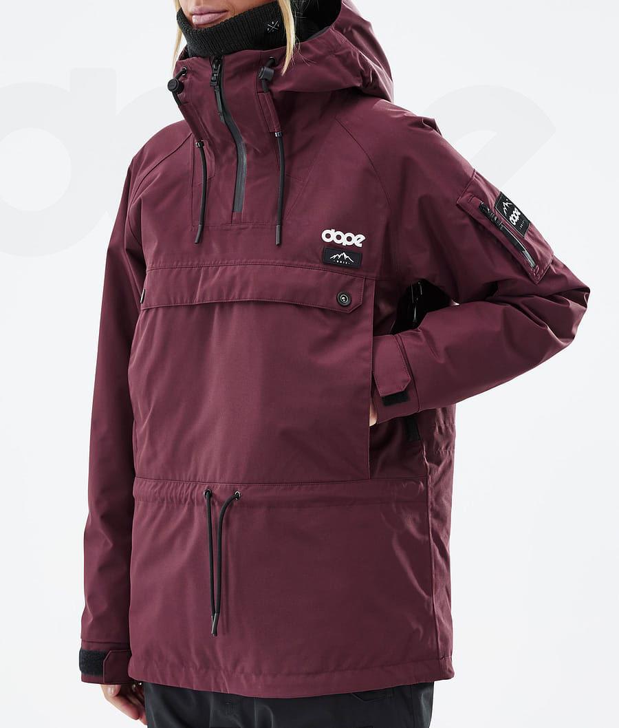 Dope Annok W Don Snowboardjacken Damen Bordeaux | CH1634NB