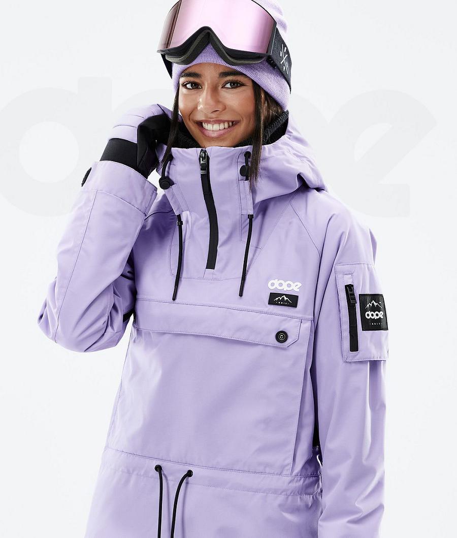 Dope Annok W Faded Snowboardjacken Damen Lila | CH1632VD