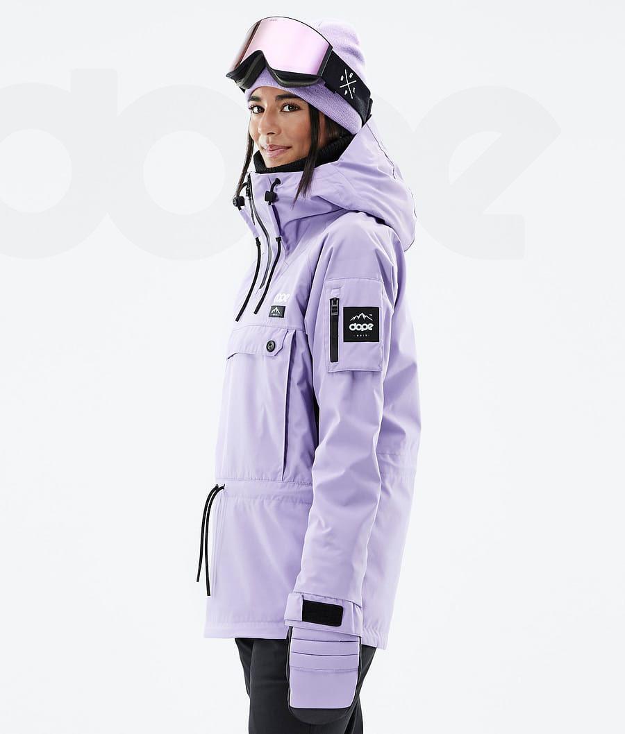 Dope Annok W Faded Snowboardjacken Damen Lila | CH1632VD