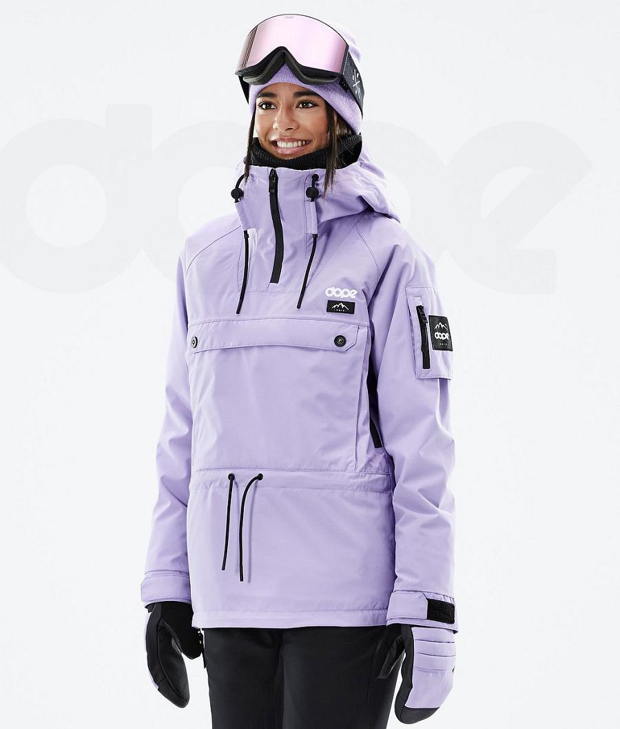 Dope Annok W Faded Snowboardjacken Damen Lila | CH1632VD