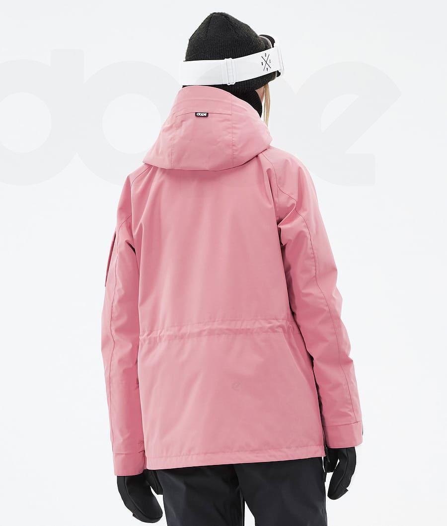 Dope Annok W Skijacken Damen Rosa | CH1476VD