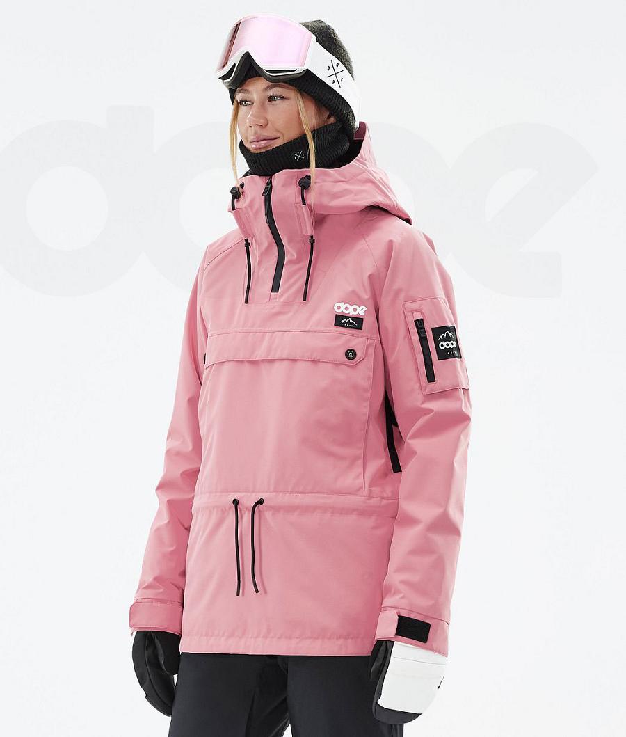 Dope Annok W Skijacken Damen Rosa | CH1476VD