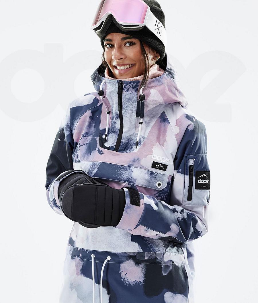 Dope Annok W Snowboardjacken Damen Blau Mehrfarbig | CH1646AP