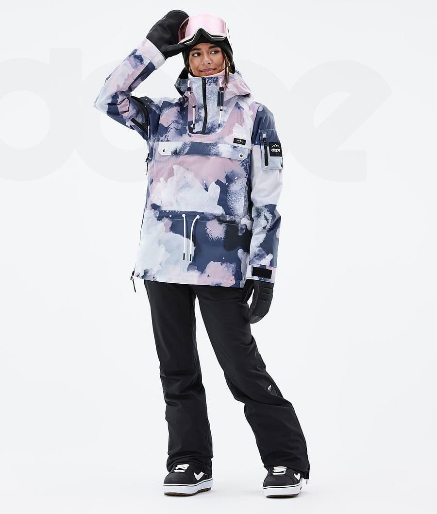 Dope Annok W Snowboardjacken Damen Blau Mehrfarbig | CH1646AP