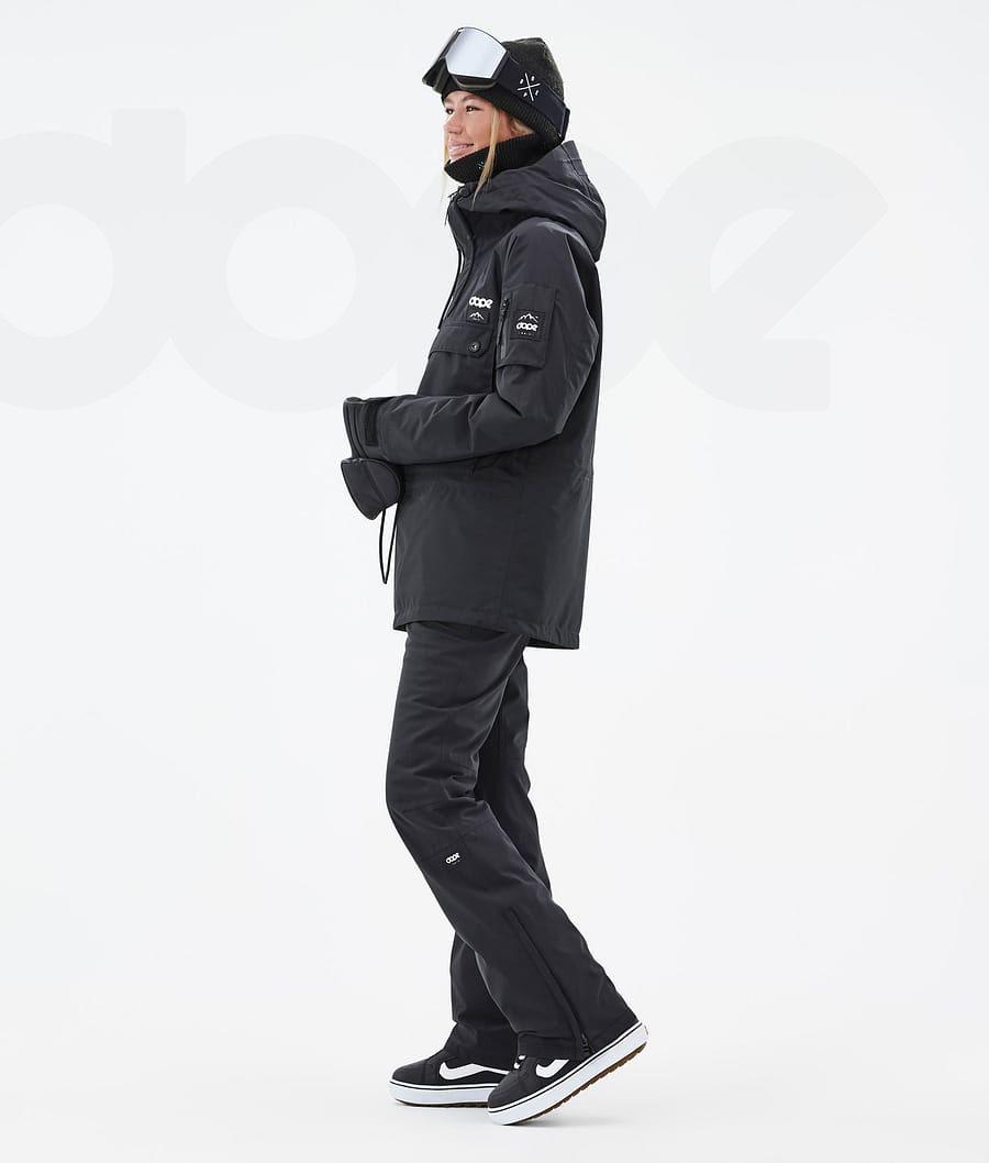 Dope Annok W Snowboardjacken Damen Schwarz Grau | CH1651HK