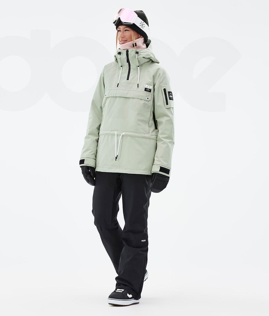 Dope Annok W Soft Snowboardjacken Damen Grün | CH1629ZG