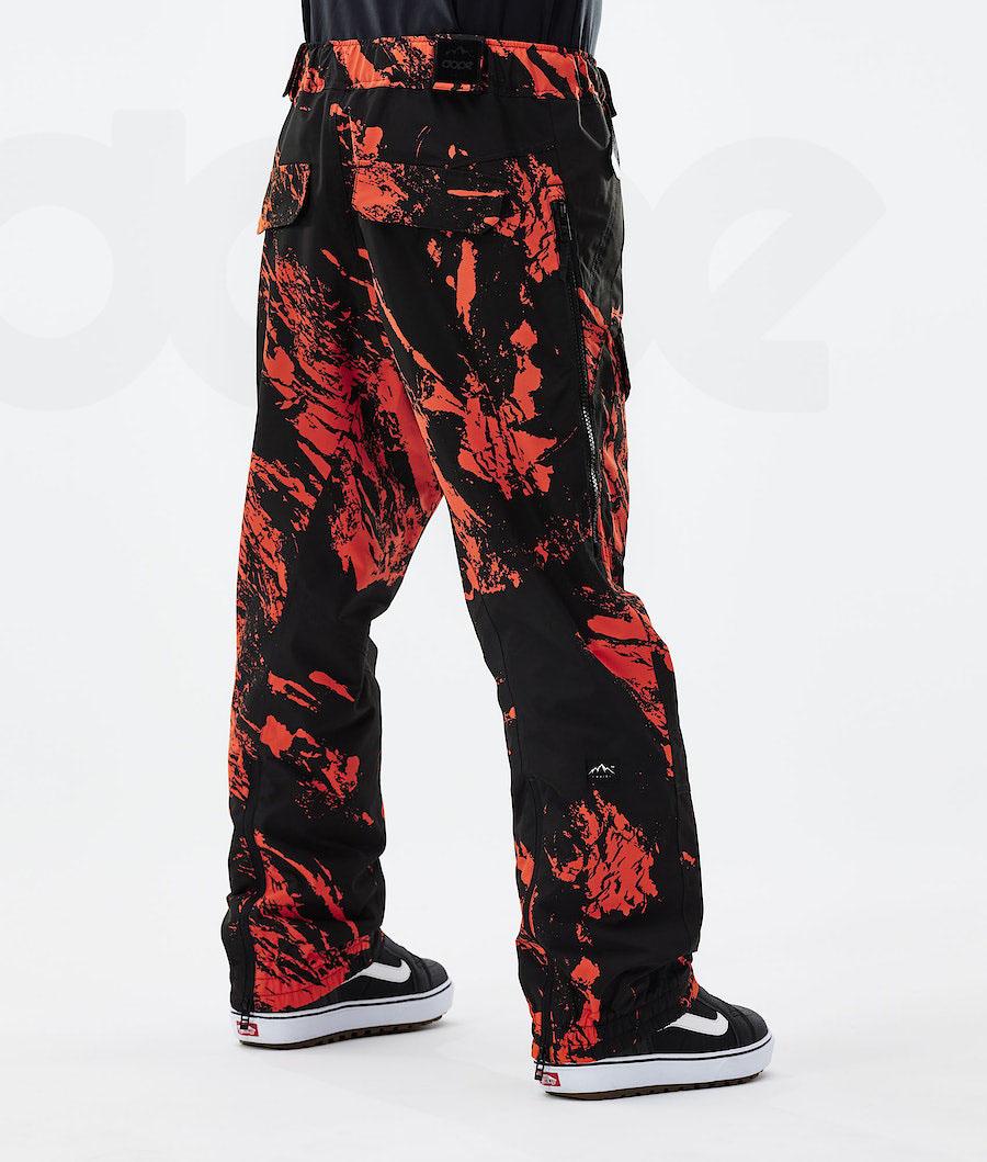 Dope Antek 2021 Paint Snowboardhosen Herren Orange | CH2520FM